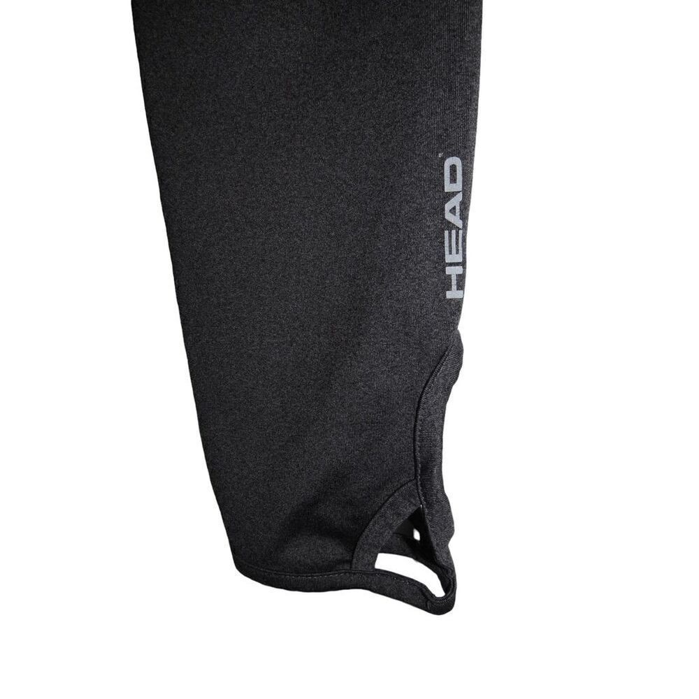 Head Gray Workout Running Yoga Active Leggings M - Picture 3 of 4